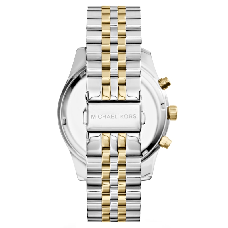 Michael Kors Lexington Men's Two-Tone Bracelet Watch