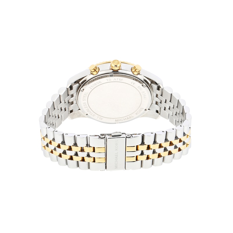 Michael Kors Lexington Men's Two-Tone Bracelet Watch