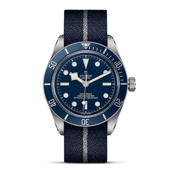 Tudor Black Bay 58 Navy Blue Fabric Strap Watch