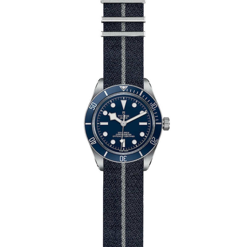 Tudor Black Bay 58 Navy Blue Fabric Strap Watch