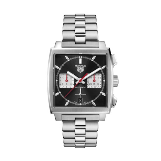 TAG Heuer Monaco Men’s Stainless Steel Bracelet Watch