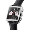 Thumbnail Image 2 of TAG Heuer Monaco Men's Black Leather Strap Watch