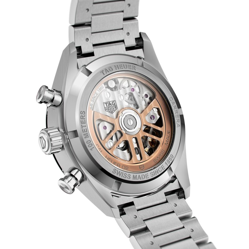 TAG Heuer Carrera Chronograph Stainless Steel Bracelet Watch