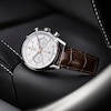 Thumbnail Image 5 of TAG Heuer Carrera Chronograph Brown Leather Strap Watch