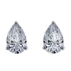 Thumbnail Image 0 of CARAT* LONDON 9ct White Gold Pear Shaped Stud Earrings