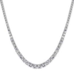 CARAT* LONDON Sterling Silver Brilliant Round Necklace
