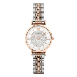 Emporio Armani Ladies' Two Colour Bracelet Watch