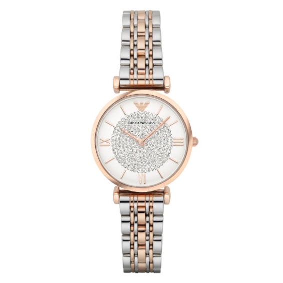 Emporio Armani Ladies’ Two Colour Bracelet Watch