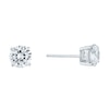 Thumbnail Image 0 of Sterling Silver Cubic Zirconia 6mm Stud Earrings