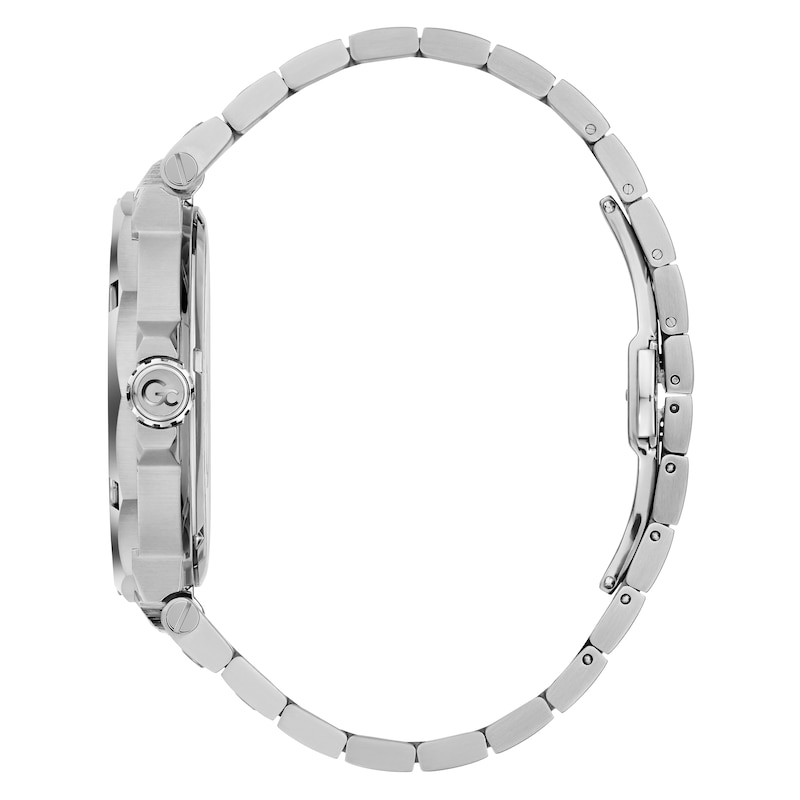 Gc Spirit Men's Black Dial Stainless Steel Bracelet Watch