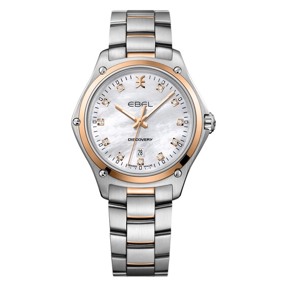 Ebel Discovery Ladies’ Two Colour Mother Of Pearl Watch