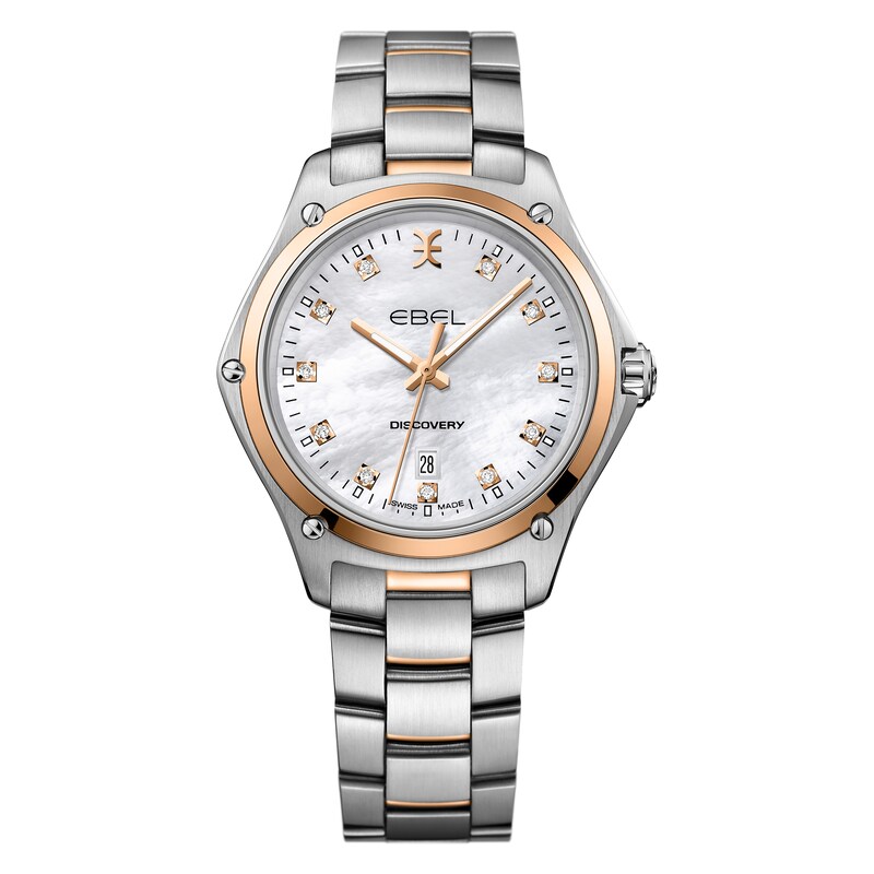 Ebel Discovery Ladies' Two-Tone Mother Of Pearl Watch