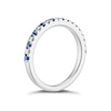 Thumbnail Image 1 of Vera Wang Platinum 0.12ct Total Diamond & Sapphire Ring