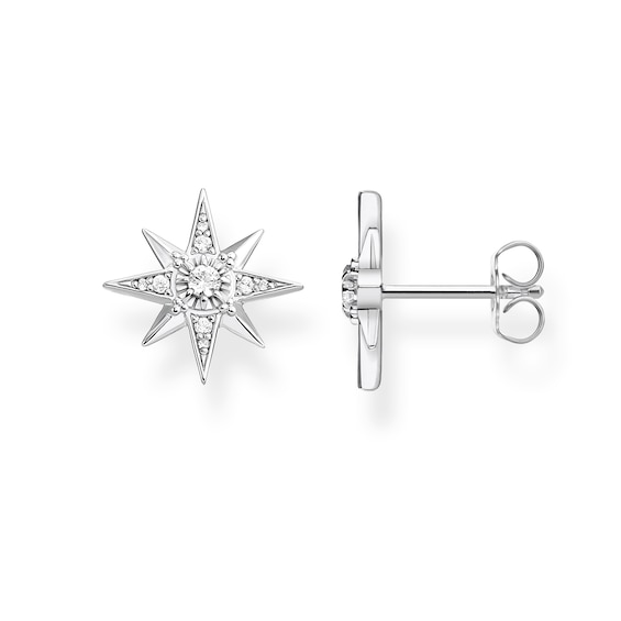 Thomas Sabo Sterling Silver Magic Star Stud Earrings