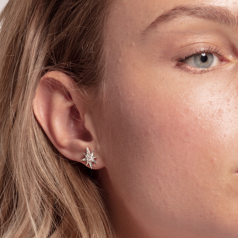Main Image 2 of Thomas Sabo Sterling Silver Magic Star Stud Earrings