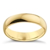 Thumbnail Image 0 of 18ct Yellow Gold 5mm Super Heavyweight Court Ring