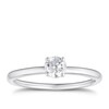 Thumbnail Image 1 of 18ct White Gold 1/3ct Diamond Solitaire Ring