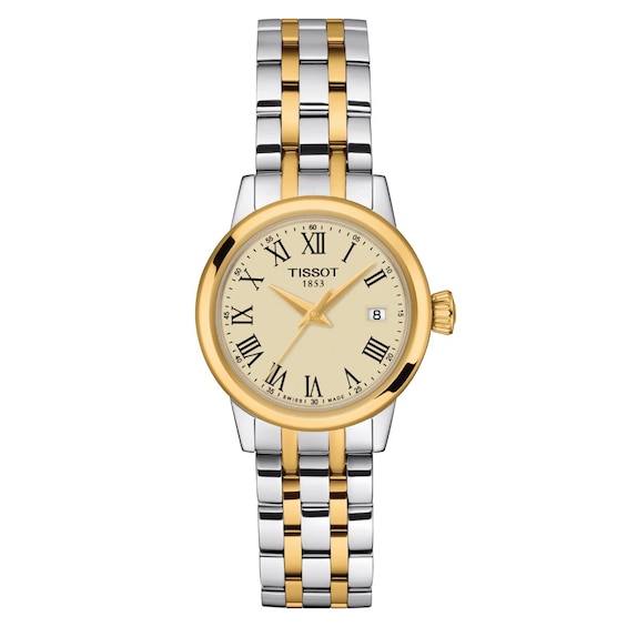 Women's Tissot Classic Dream Two Tone Bracelet Watch
