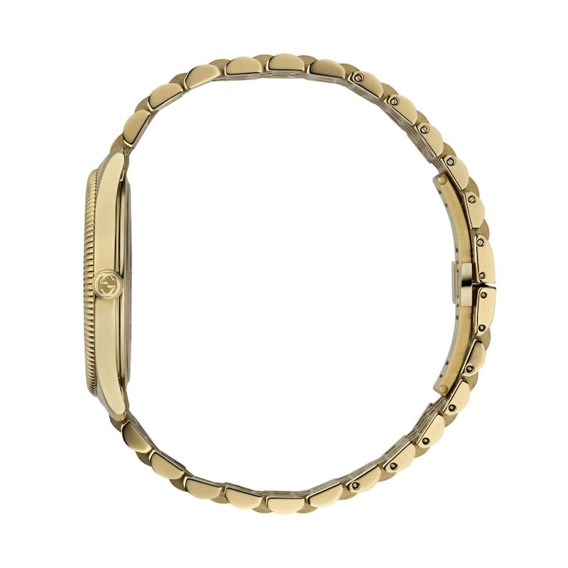 Gucci G-Timeless Slim Gold-Tone Bracelet Watch