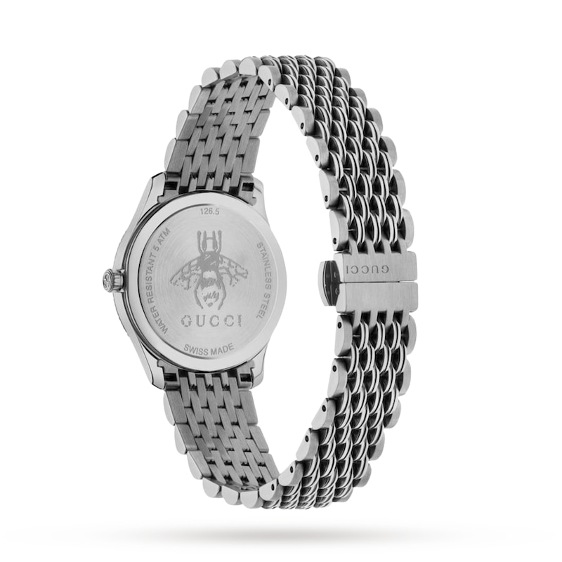 Gucci G-Timeless Mother Of Pearl Dial Bracelet Watch