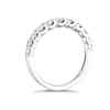 Thumbnail Image 2 of Platinum 0.75ct Diamond Gradient Eternity Ring