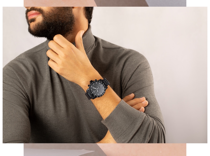 tissot supersport black