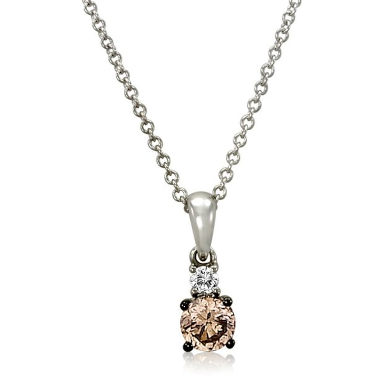 Le Vian 14ct White Gold 0.29ct Chocolate Diamond Pendant