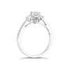 Thumbnail Image 1 of Platinum 0.75ct Total Diamond 3 Stone Ring