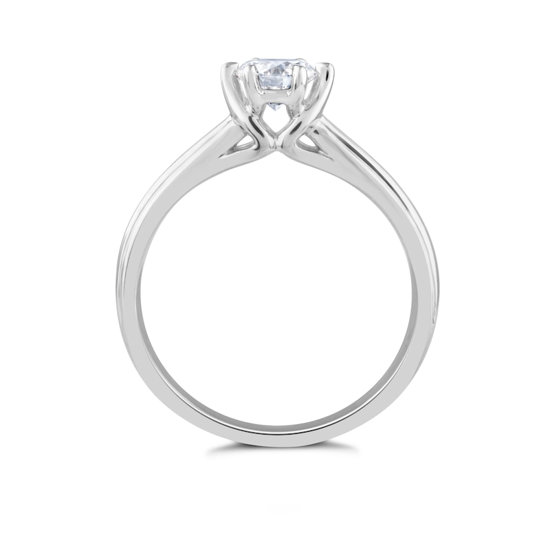 Arctic Light Platinum 0.50ct Diamond Solitaire Ring