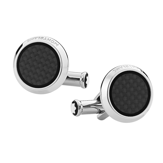 Montblanc Extreme 2.0 Stainless Steel Round Cufflinks