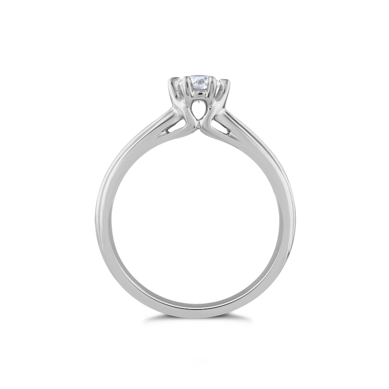 Arctic Light Platinum 0.30ct Diamond Solitaire Ring