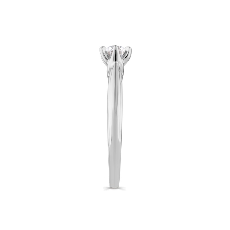 Main Image 4 of Platinum 0.30ct Diamond Solitaire Ring