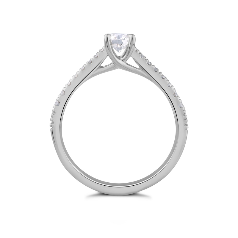 Arctic Light Platinum 0.50ct Total Diamond Ring