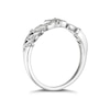 Thumbnail Image 2 of 9ct White Gold 0.10ct Diamond Fancy Ring