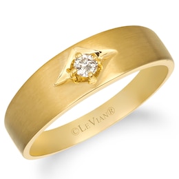 Le Vian Men's 14ct Yellow Gold Nude Diamond Ring