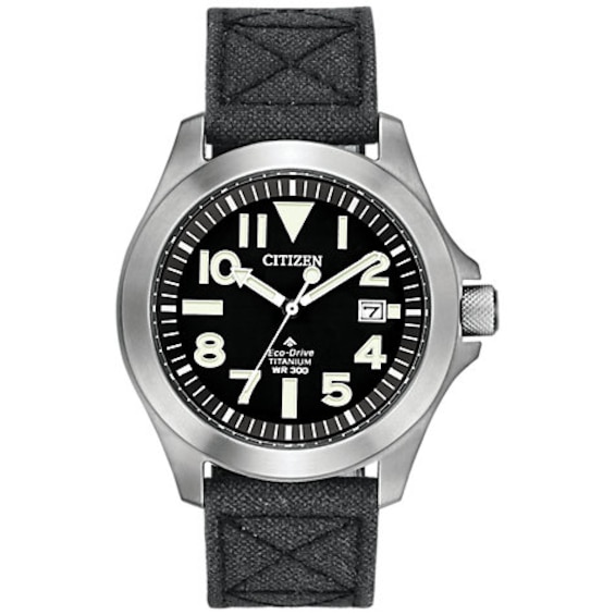 Citizen Eco Drive Men’s Black Strap Watch