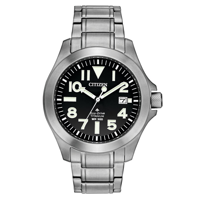 Citizen Eco Drive Men's Stainless Steel Bracelet Watch