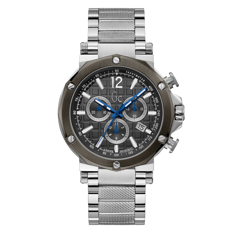 Gc Spirit Men's Stainless Steel Bracelet Watch