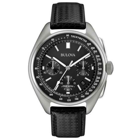 Bulova Lunar Pilot Chronograph Mens Stainless Steel Watch