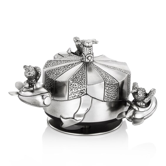 Royal Selangor Jet Rocket Pewter Musical Carousel