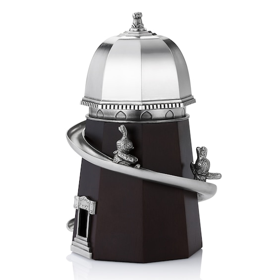 Royal Selangor Helter Skelter Music Box, Silver