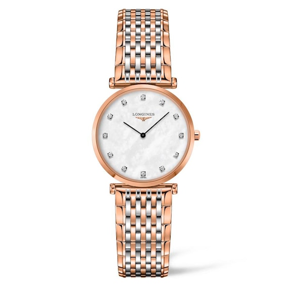Longines La Grande Classique Women's Diamond Two Tone Watch