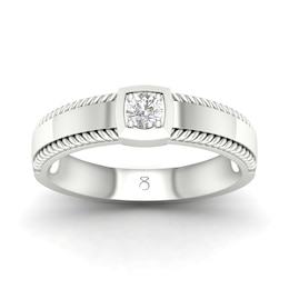 The Diamond Story 18ct White Gold 0.18ct Diamond Ring