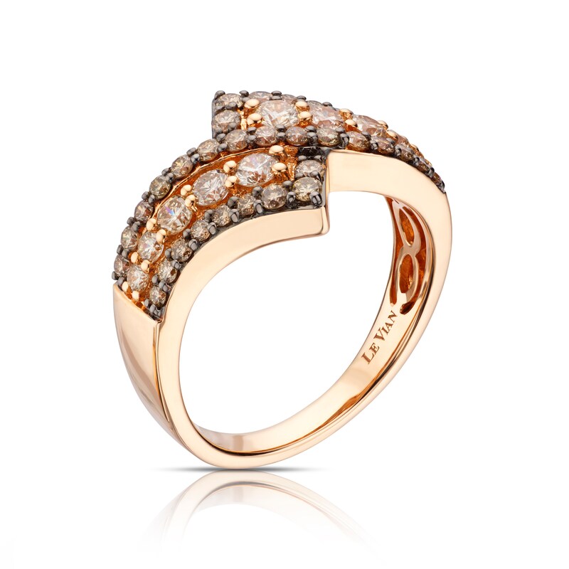 Le Vian 14ct Rose Gold 0.95ct Chocolate Diamond Ring