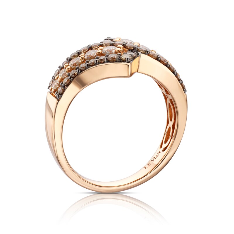 Le Vian 14ct Rose Gold 0.95ct Chocolate Diamond Ring