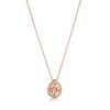 Thumbnail Image 0 of Le Vian 14ct Rose Gold 0.12ct Diamond & Morganite Pendant