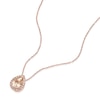 Thumbnail Image 1 of Le Vian 14ct Rose Gold 0.12ct Diamond & Morganite Pendant