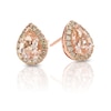 Thumbnail Image 1 of Le Vian 14ct Rose Gold 0.23ct Diamond & Morganite Earrings