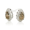 Thumbnail Image 2 of Le Vian 14ct White Gold 0.80ct Chocolate Diamond Earrings