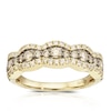 Thumbnail Image 2 of Le Vian 14ct Yellow Gold 0.80ct Total Diamond Wave Ring